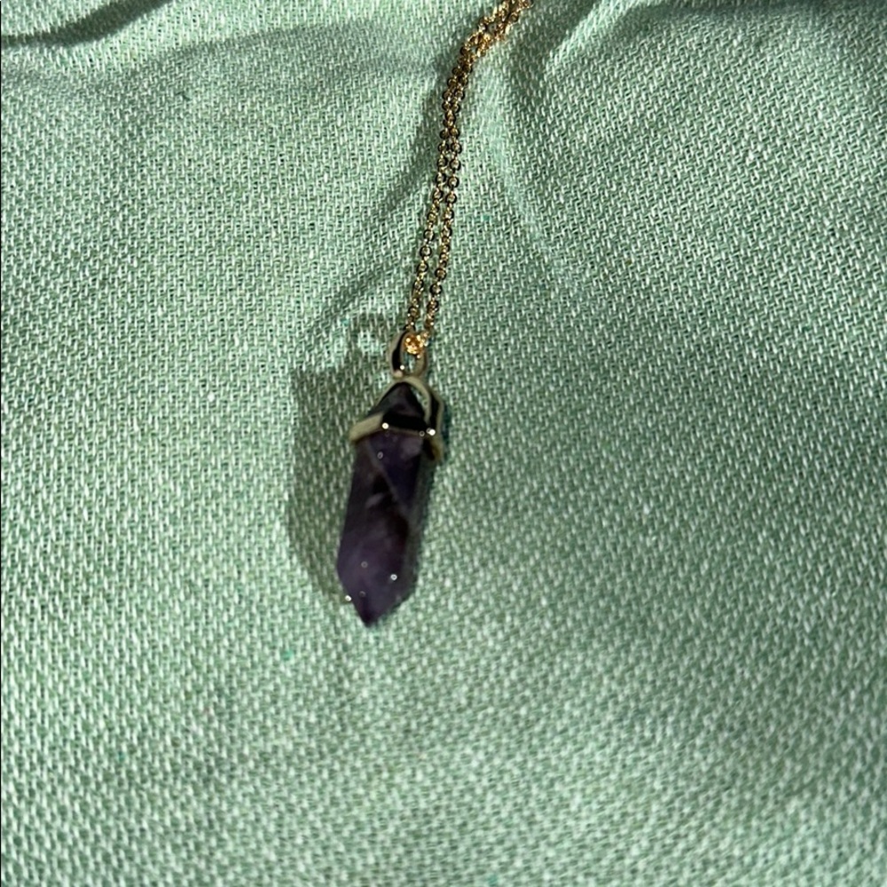 Amethyst Necklace - Picture 2 of 4